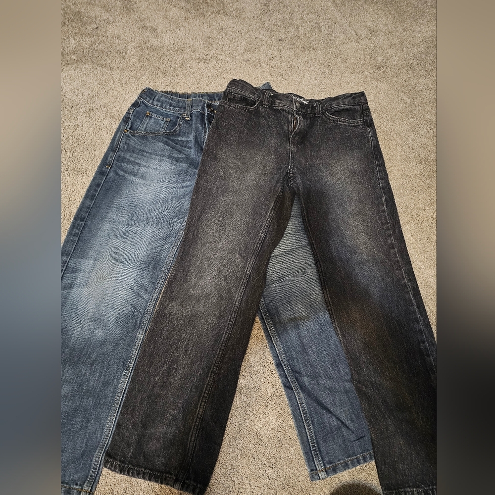 Boys Size 12 Husky Jeans – Lot of 2 (Cat & Jack + WRG Jeans Co.)